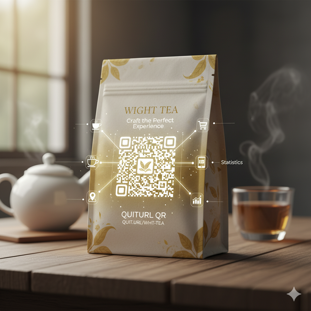 How Wight Tea Uses QuitURL QR Codes to Craft the Perfect Experience From Every Package